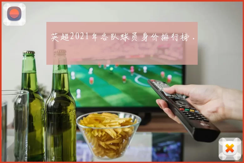 英超2021年各队球员身价排行榜 .