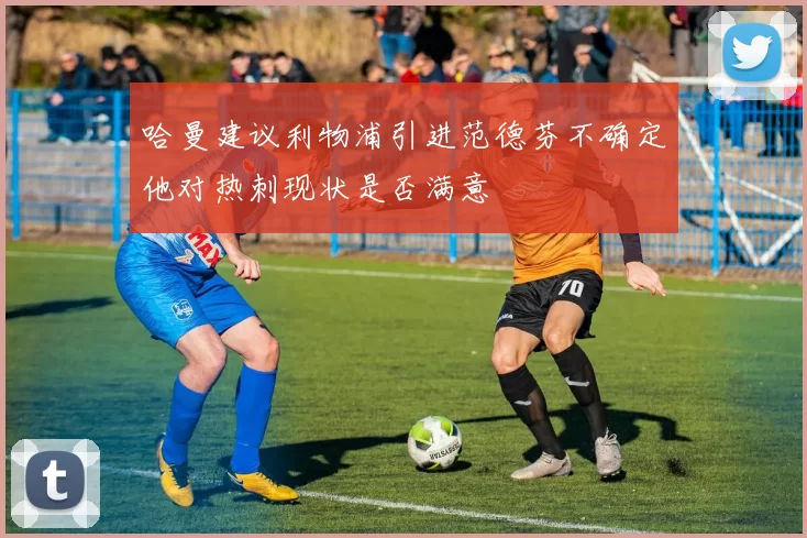 哈曼建议利物浦引进范德芬不确定他对热刺现状是否满意