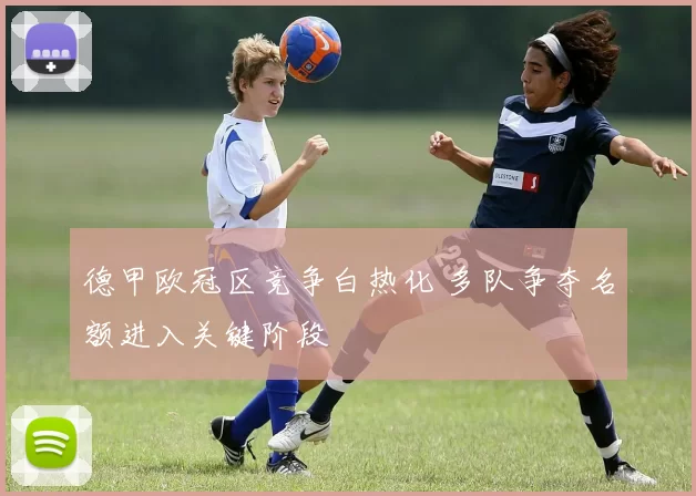 德甲欧冠区竞争白热化 多队争夺名额进入关键阶段